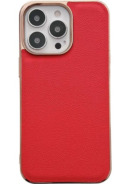 iPhone 13 Pro Için Telefon Kılıfı - Kırmızı (Yurt Dışından)