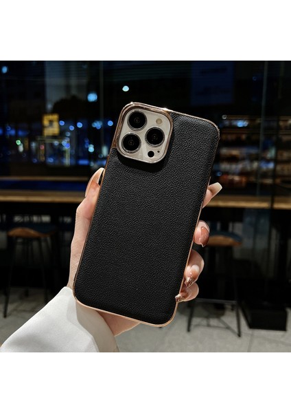 iPhone 13 Pro Için Telefon Kılıfı - Siyah (Yurt Dışından)