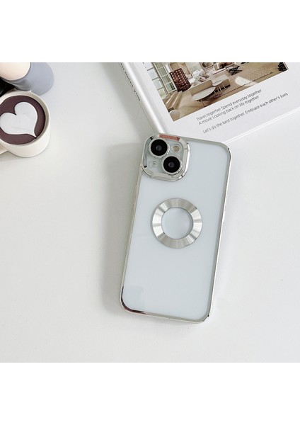 iPhone 13 Pro Max Için Telefon Kılıfı - Gümüş (Yurt Dışından)