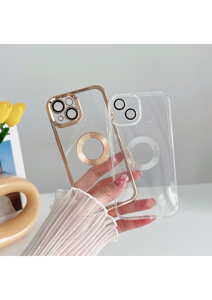iPhone 13 Pro Max Için Telefon Kılıfı - Gümüş (Yurt Dışından)