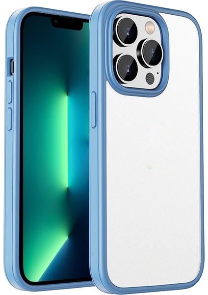 iPhone 13 Pro Için Telefon Kılıfı - Açık Mavi (Yurt Dışından)