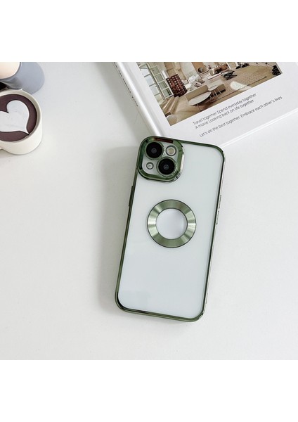 iPhone 13 Pro Için Telefon Kılıfı - Koyu Yeşil (Yurt Dışından)