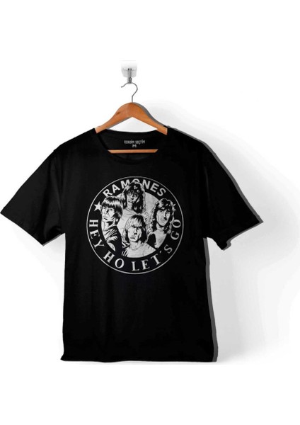 Musıcal Ramones Punk Rock Hey Ho Lets Go Çocuk Tişört