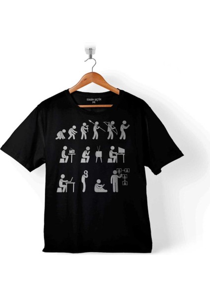 Evolution Human Evrim Insan Maymun Gelişim Çocuk Tişört