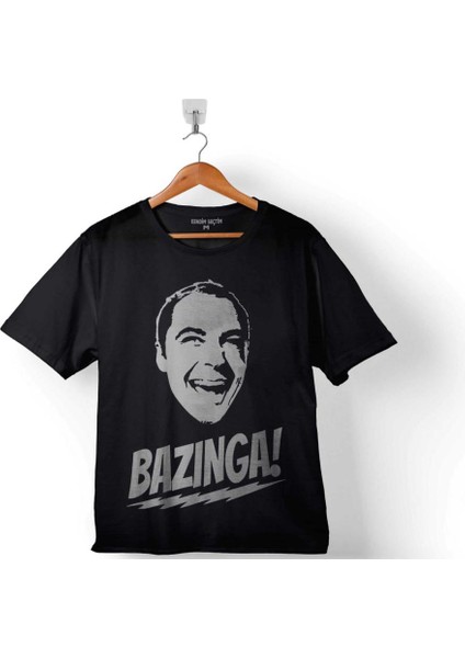Bazınga Şaka The Bıg Bang Theory Sheldon Cooper Çocuk Tişört