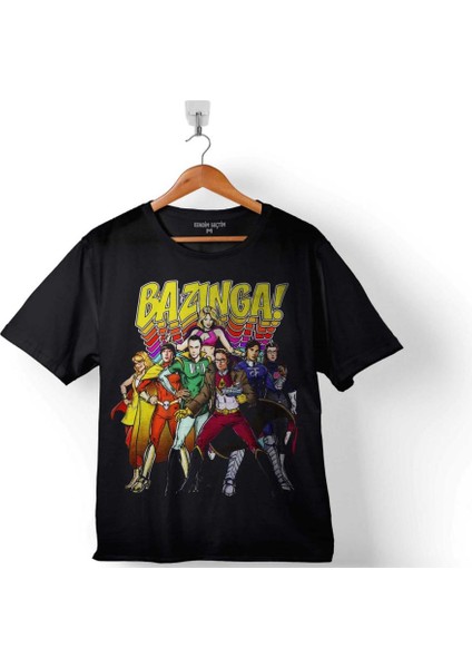 Bazınga Şaka The Bıg Bang Theory Sheldon Cooper Çocuk Tişört