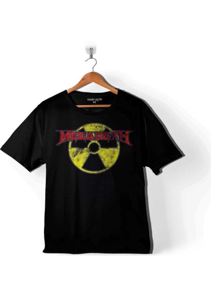Megadeth Radıo Actıve Kırmızı Dave Mustaıne Çocuk Tişört
