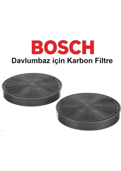 Siemens Ankestra Davlumbaz ORJİNAL Karbon Filtre 1+1=2