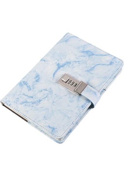 Mermer Vintage Şifreli Kilit Defter (Yurt Dışından)