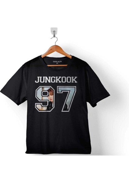 Bts Bangtan Boys Junkook 97 Logo Çocuk T-Shirt