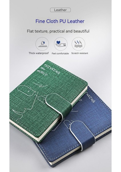 Taşınabilir Mini Cep Defter (Yurt Dışından)