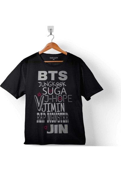 Bts Bangtan Boys Junkook Suga Jımın Çocuk T-Shirt