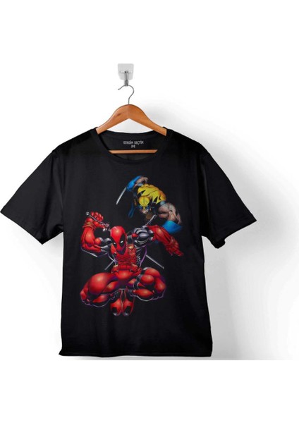 Marvel Deadpool Vs And Wolverıne 2 Çocuk T-Shirt