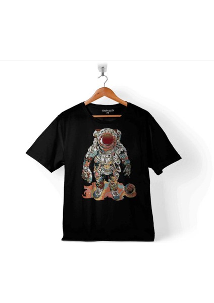 Fly Me To The Moon Astronot Gezegen Çocuk T-Shirt