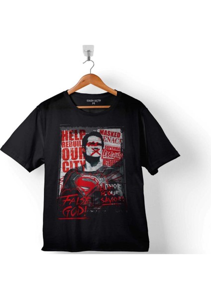 Batman V Vs Superman False God Çocuk T-Shirt