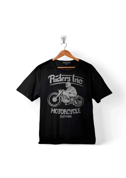 Rıders Inc Motorcycleclothıng Motosiklet Kask Çocuk T-Shirt