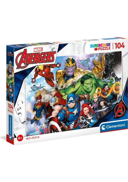 Puzzle Marvel Avengers 104 Parça