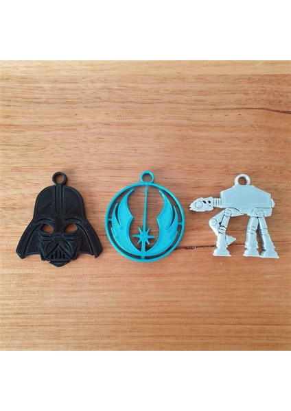 Işbilen Teknoloji 3'lü Star Wars Anahtarlık Seti