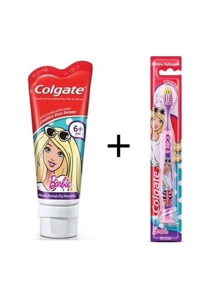 Barbie Çocuk Diş Macunu 75 Ml + Diş Fırçası