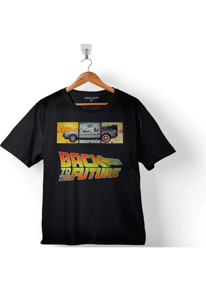 Back To The Future Geleceğe Dönüş Logo 3 Çocuk Tişört