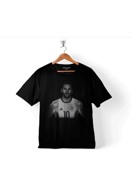 The Kıng Leo Lionel Messi Barcelona Forma Beyaz Çocuk Tişört