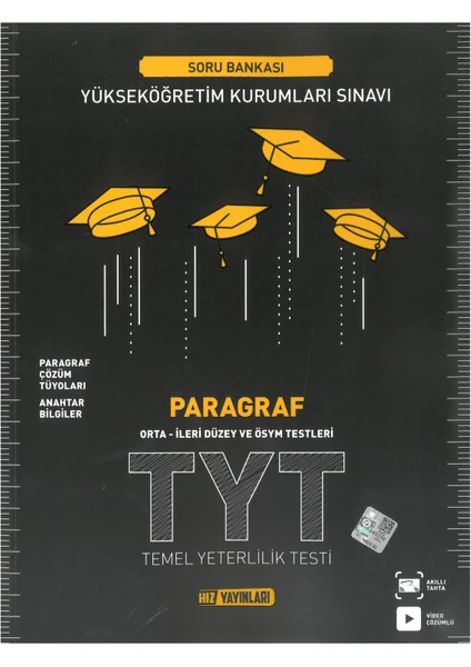 Hız Yayınları TYT Paragraf Soru Bankası