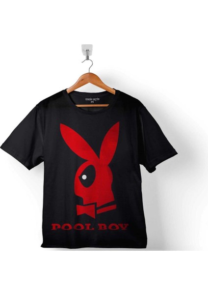 Deadpool Pool Boy 1 2 3 Logo Çocuk Tişört