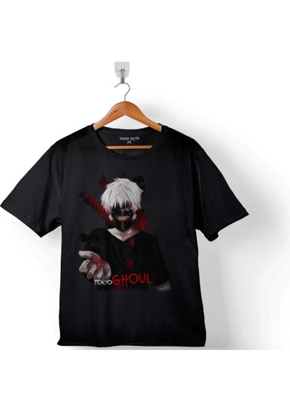 Render Kanekı Tokyo Ghoul Uzun 2 Çocuk Tişört