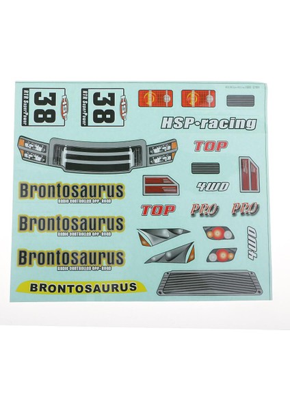 Hsp 94188 94111 94108 Için 2pcs Rc Vücut Kabuğu Gövdesi 1/10 Canavar Kamyon indirimleri