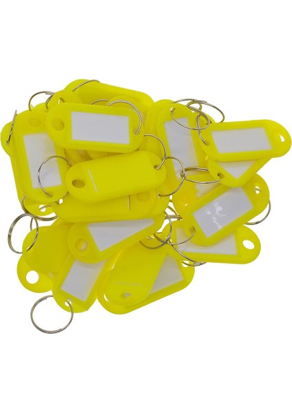 150 Paket Anahtar Etiketler Metal Halkalar Kimlik Etiketi Pencere Anahtarlık Anahtar Tanımlayıcılar modelleri