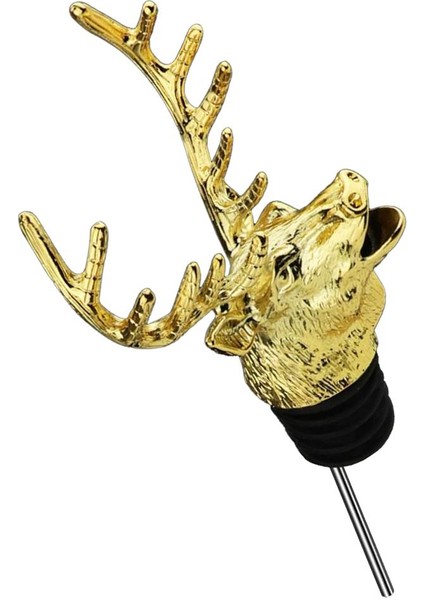 Hayvan Şarabı Pourer & Stopper Wine Aerators Stag Geyik Head Şekarlı Şarap Pourer fırsatları