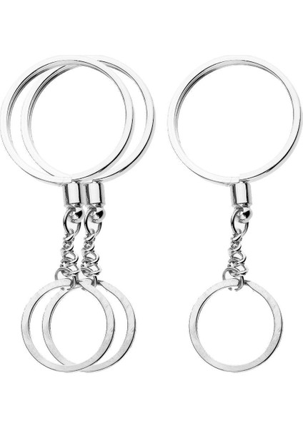 3pcs Madeni Para Anahtarlık Kolye Anahtarlık Hatıra Madeni Para Anahtar Yüzük Yaratıcı Hediye