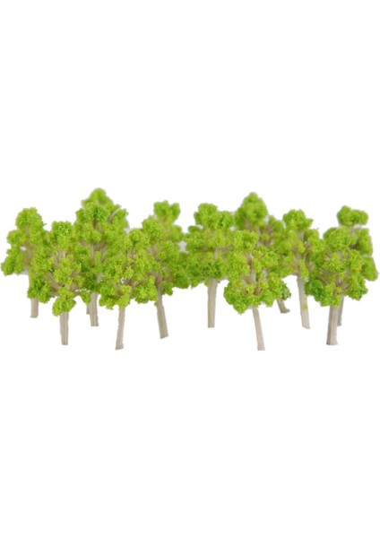 100X Peyzaj Yeşil Ağaçlar 2.5 cm Model Tren Demiryolu Düzeni Bahçe Manzara (Yurt Dışından) modelleri