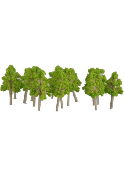100X Peyzaj Yeşil Ağaçlar 2.5 cm Model Tren Demiryolu Düzeni Bahçe Manzara (Yurt Dışından) fırsatları