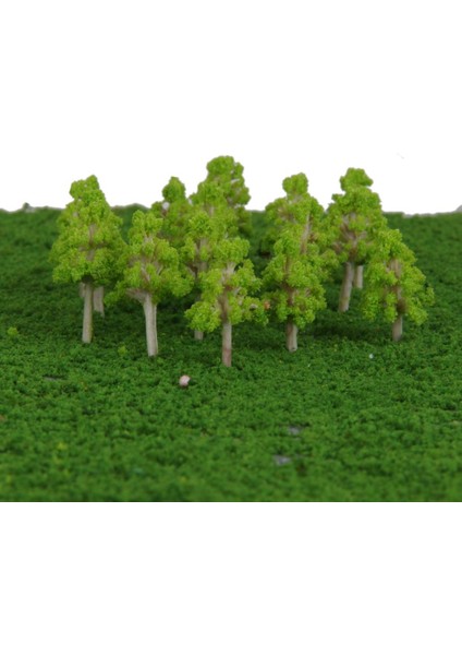 100X Peyzaj Yeşil Ağaçlar 2.5 cm Model Tren Demiryolu Düzeni Bahçe Manzara (Yurt Dışından) indirimleri