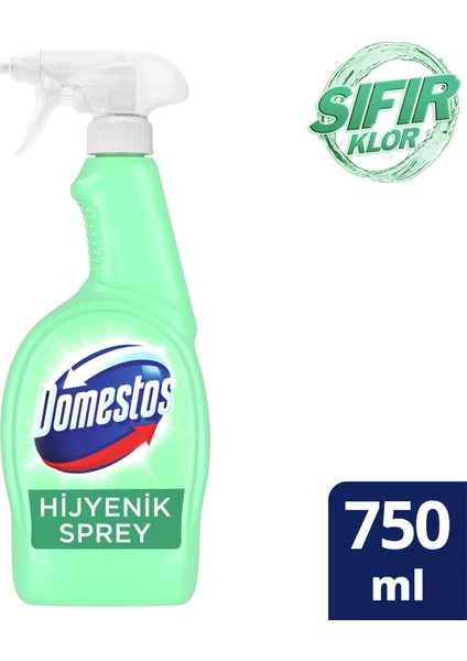 Sıfır Klor Hijyenik Sprey 750 ml