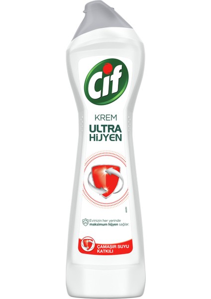 Krem Ultra Hijyen Çamaşır Suyu Katkılı 450 ml