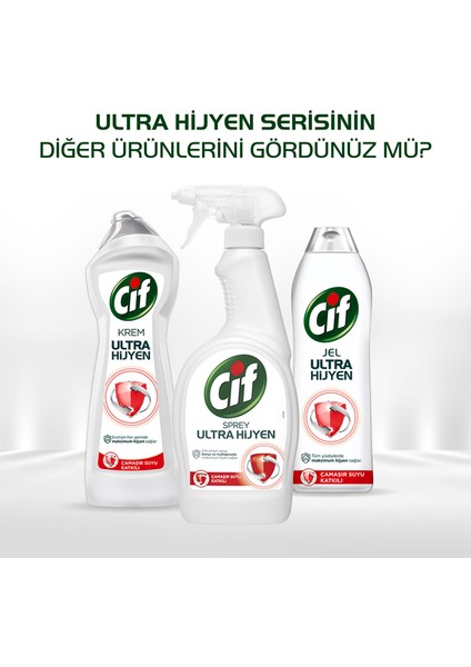 Krem Ultra Hijyen Çamaşır Suyu Katkılı 450 ml