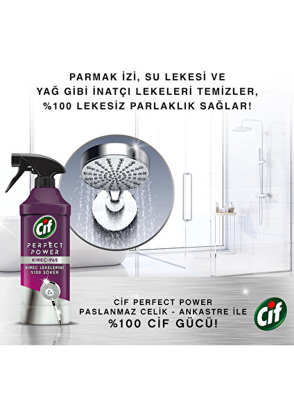 Perfect Power Kireç Ve Pas Sprey Temizleyici 435 ml