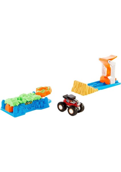 Monster Trucks Fırlat ve Çarpış Oyun Seti GVK08 fiyatları