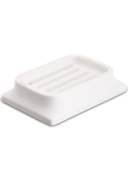 Tezgah Üstü Katı Sabunluk Beyaz Renk 28X91X127 Mm