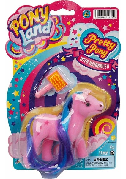 Pony Land Sevimli Pony Saç Tarama 1 Adet