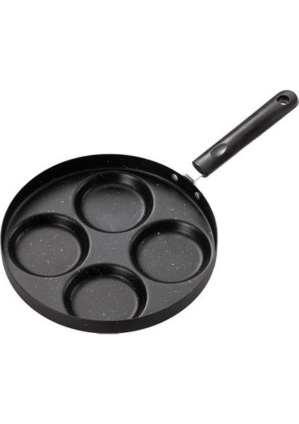 Dört Delik Yumurta Omlet Pan Yumurta Için Jambon Gözleme Makinesi Kızartma Tavalar Yaratıcı Olmayan Yapışmaz Yağ Duman Kahvaltı Izgara Tava Tencere | Yumurta Kazanları (Yurt Dışından)