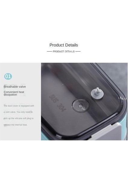 Paslanmaz Çelik Öğle Yemeği Kutusu, Taşınabilir Isı Koruma Mikrodalga Fırına Konabilir (Yurt Dışından) fırsatları