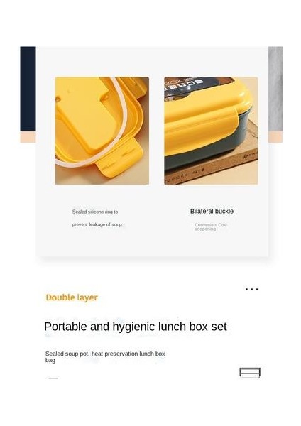 Plastik Öğle Yemeği Kutusu, Mikrodalga Isıtma Öğrenciler, Ofis Çalışanları, Taşınabilir Bölme Öğle Yemeği Kutusu Için Uygun (Yurt Dışından) modelleri