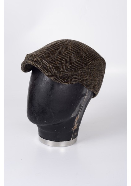 Italyan Kalıp Yeni Sezon Erkek Şapka Yün London Kasket