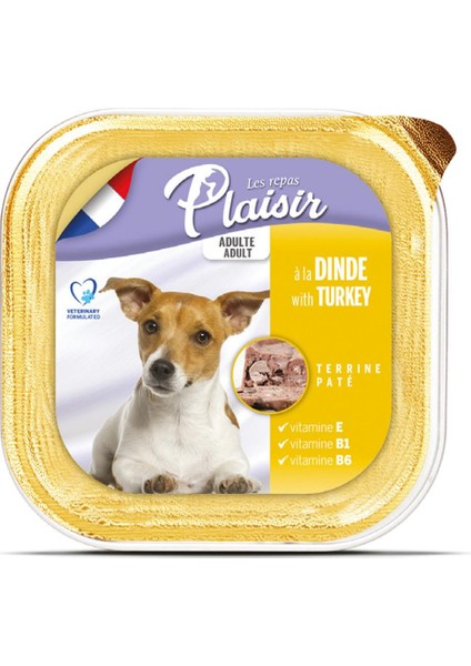 Pate 150Gr Hindi Etli Yaş Köpek Maması 22Adet