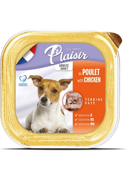 Pate 150gr Tavuk Etli Yaş Köpek Maması 8