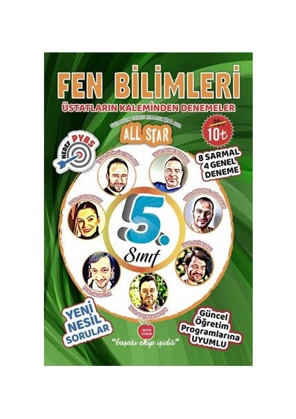 Yayınları Newton Yayınları 5. Sınıf All Star Fen Bilimleri Denemeler fiyatları