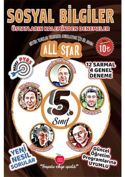 Yayınları Newton Yayınları 5. Sınıf All Star Sosyal Bilgiler Denemeler